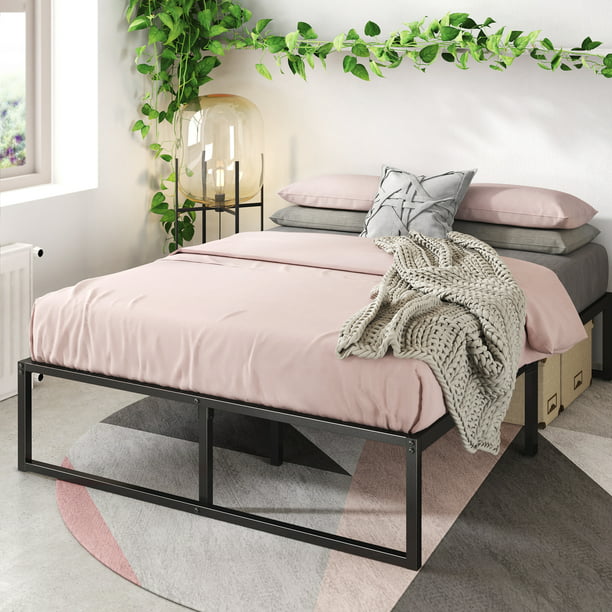 Zinus Lorelei 14" Metal Platform Bed Frame, King *PICKUP ONLY*