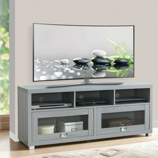 Techni Mobili 58" Durbin TV Stand for TVs up to 65-75", Gray *PICKUP ONLY*