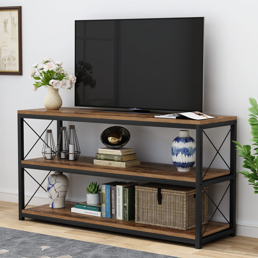 Tribesigns Console Sofa Table with Open Shelf, Industrial TV Stand *PICKUP ONLY*