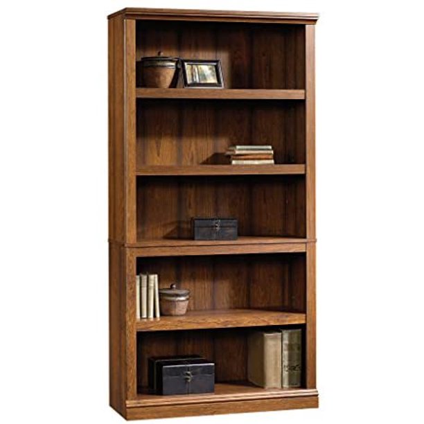 Sauder Select Collection 5-Shelf Bookcase, Washington Cherry Finish *PICKUP ONLY*