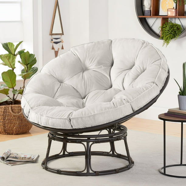 Better Homes & Gardens Papasan Chair, Pumice Gray *PICKUP ONLY*