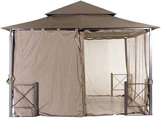 Hampton Bay Replacement Canopy Outdoor Patio for 12 ft. x 12 ft. Harbor Gazebo