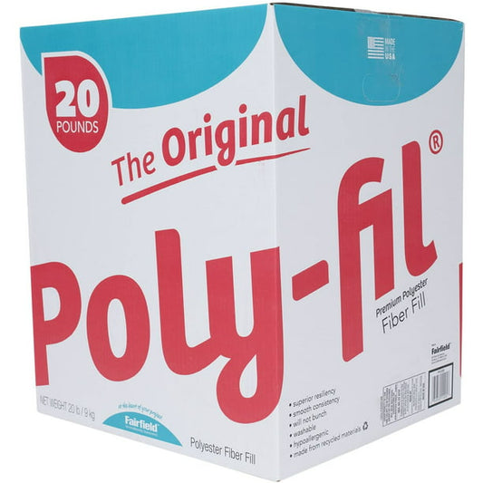 The Original Poly-Fil Premium Box, 20 lb, White