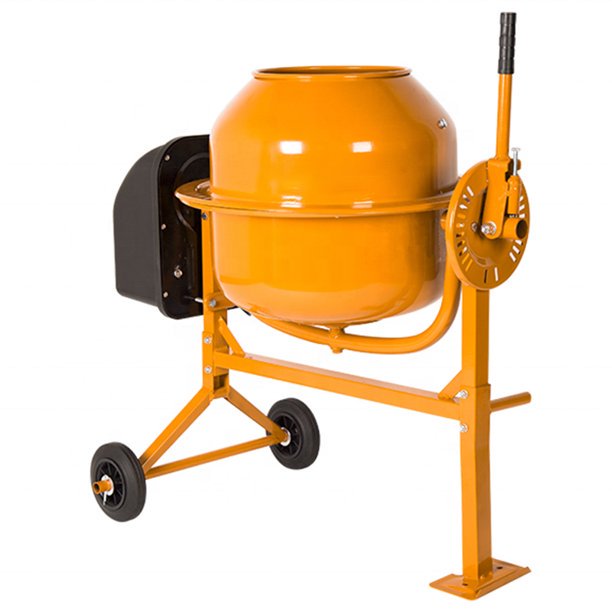 SKONYON Portable 4.2 Cu Ft Electric Concrete Cement Mixer Machine Freestanding 1/2 Hp Mixing Concrete with Wheel *PICKUP ONLY*