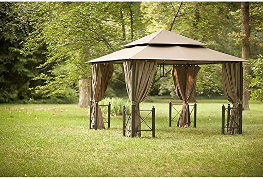 Hampton Bay Replacement Canopy Outdoor Patio for 12 ft. x 12 ft. Harbor Gazebo