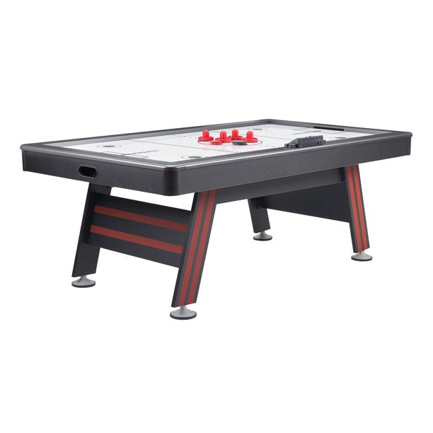 Airzone Air Hockey Table with High End Blower, 84", Red and Black *PICKUP ONLY*