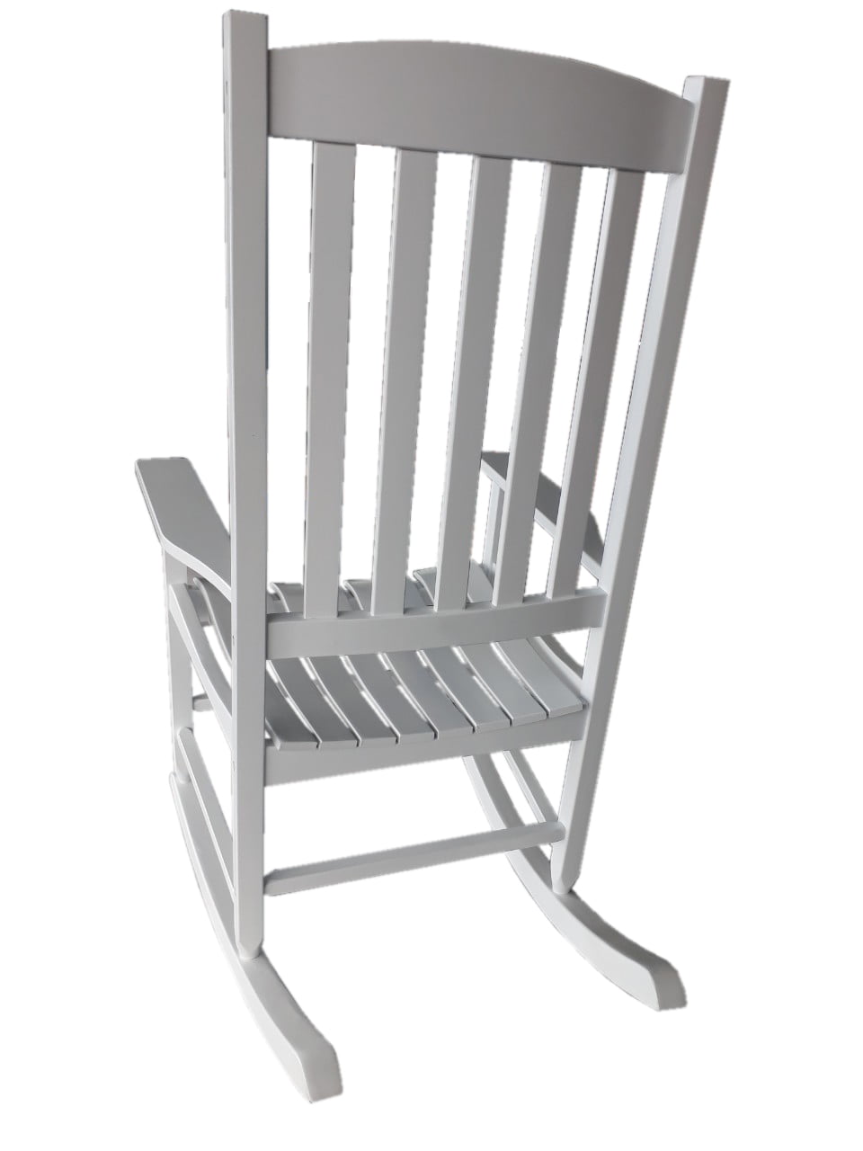 Mainstays Wooden Porch Rocker -White (PICKUP ONLY)