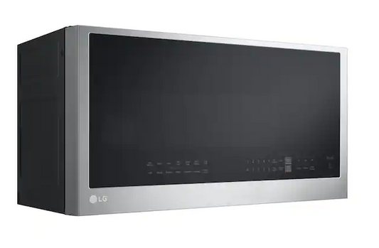 LG Electronics Smart 30 in. W 2 cu. ft. Over the Range Microwave with EasyClean 1,050-Watt in PrintProof Stainless Steel *PICKUP ONLY*