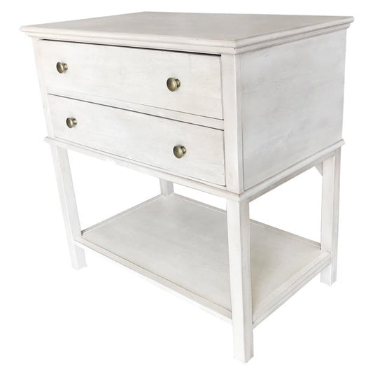 Decor Therapy Thomas 2-Drawer Nightstand