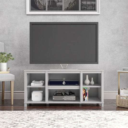 Mainstays Parsons TV Stand for TVs up to 50", Dove Gray *PICKUP ONLY*