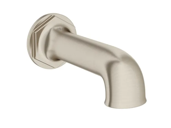 DXV Oak Hill Wall Spout  6-1/8" - Brushed Nickel