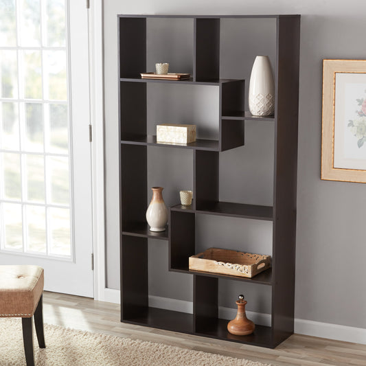 Mainstays Modern 8-Cube Bookcase, Espresso *PICKUP ONLY*