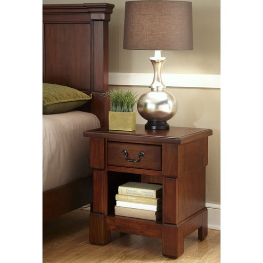 Homestyles Aspen Brown Nightstand