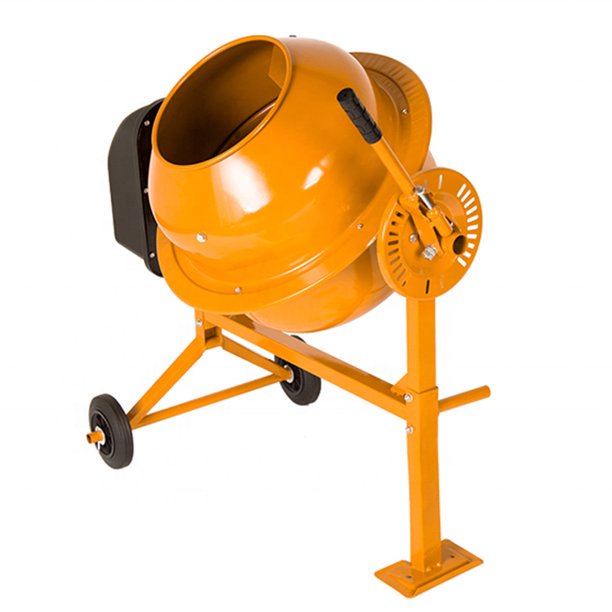 SKONYON Portable 4.2 Cu Ft Electric Concrete Cement Mixer Machine Freestanding 1/2 Hp Mixing Concrete with Wheel *PICKUP ONLY*