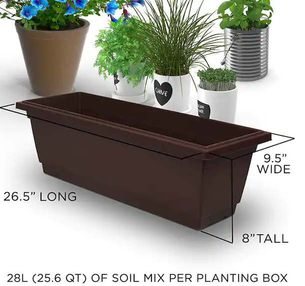 Outland Living 6 ft. Raised Garden Bed - Steel Vertical Garden Freestanding Elevated Planter with 4 Container Boxes *PICKUP ONLY*
